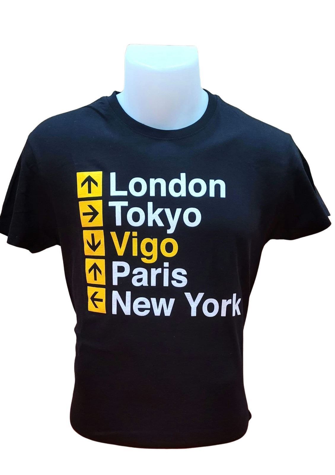 Camiseta Morriña Vigo cidades - Imaxe 1