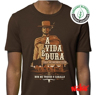 Camiseta A Vida é Dura - Imagen 1