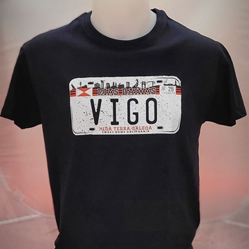 Camiseta Matrícula Vigo - Imagen 1
