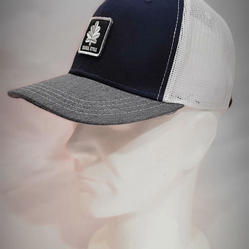 Gorra Carballo Marino y Gris - Imagen 2