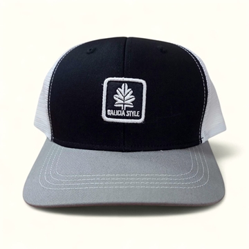 Gorra Carballo Negra-Gris - Imaxe 1